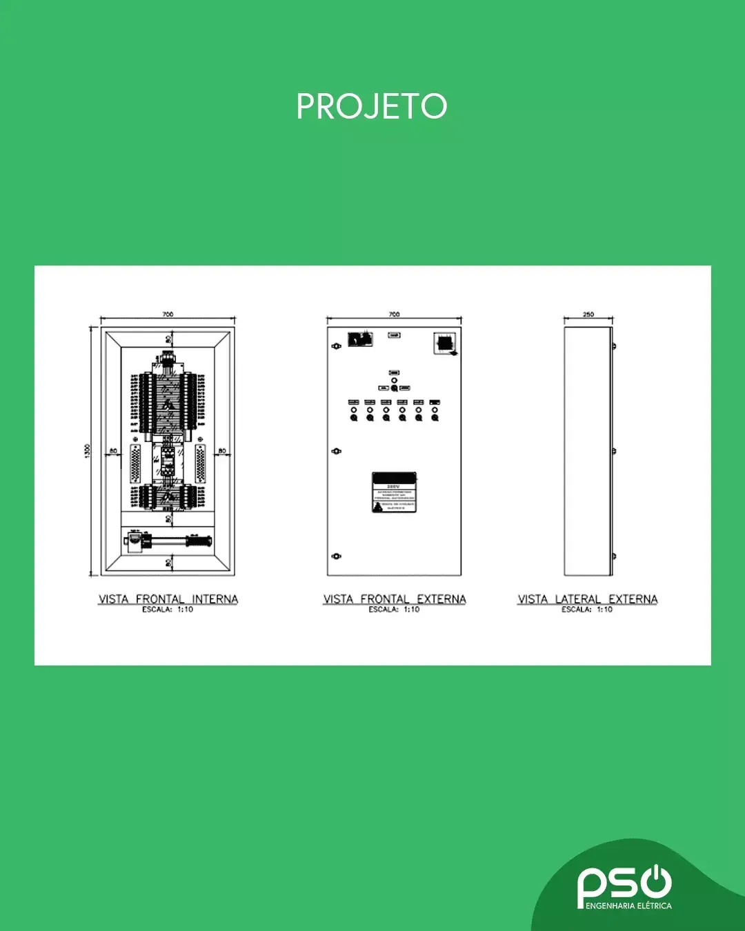 Imagem do post Do Projeto à Instalação – Painéis Elétricos Industriais da PSO Engenharia Elétrica