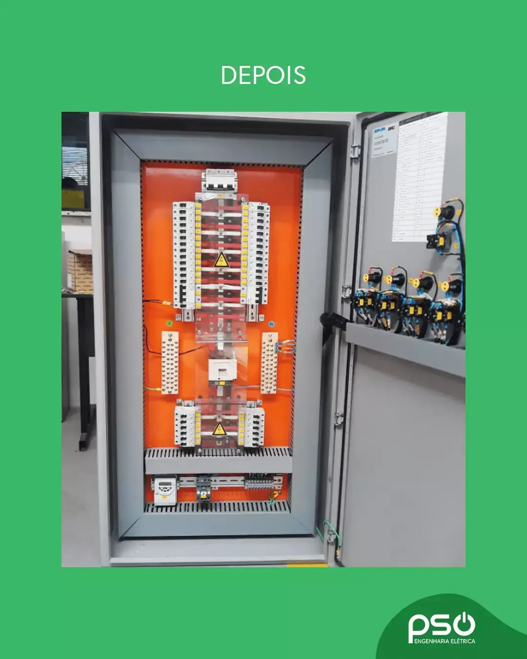 Imagem do post Do Projeto à Instalação – Painéis Elétricos Industriais da PSO Engenharia Elétrica
