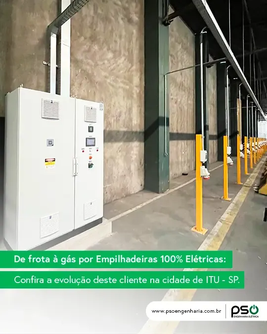 Imagem do post De frota à gás por Empilhadeiras 100% Elétricas: confira a evolução deste cliente na cidade de ITU – SP