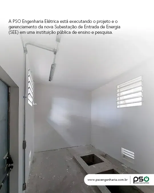 Gerenciamento de obra de subestação elétrica 02