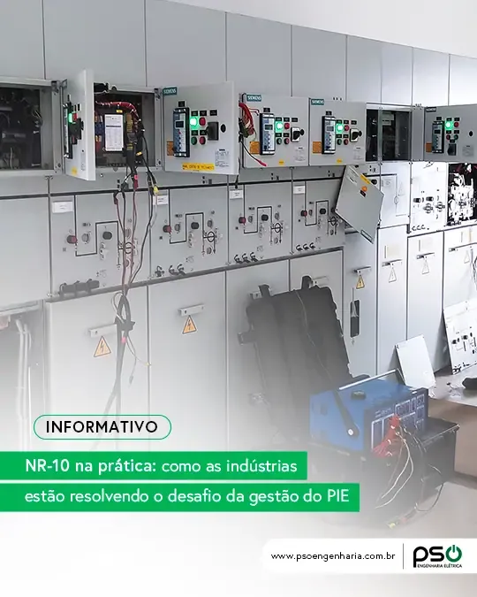 Imagem do post NR-10 na prática: como indústrias estão resolvendo o desafio da gestão do PIE