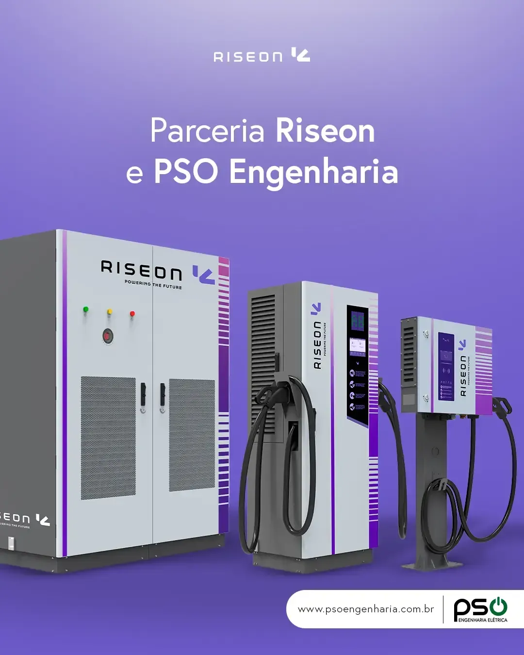 Imagem do post Infraestrutura de Recarga para Veículos Elétricos: PSO e Riseon firmam parceria