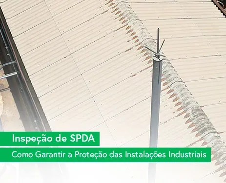Inspeção de SPDA para industrias