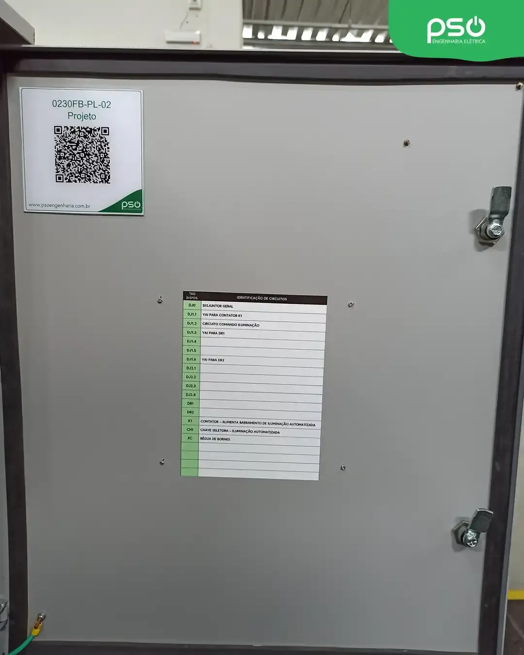 Imagem do post Painéis elétricos desenvolvidos pela PSO Engenharia Elétrica para usina de empresa mineradora em Minas Gerais.