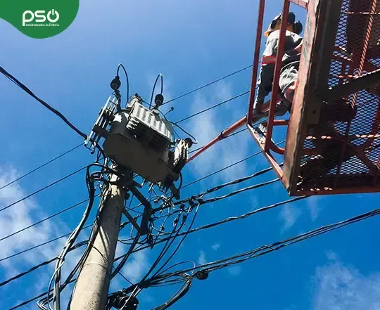 PSO Engenharia Elétrica presta atendimento emergencial de substituição de transformador em Ipatinga – MG