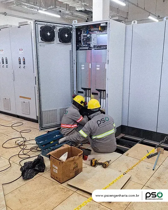 Registro do projeto — Montagens elétricas industriais de nova fábrica de bebidas em MG