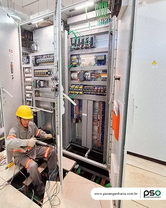 Registro do projeto — Montagens elétricas industriais de nova fábrica de bebidas em MG