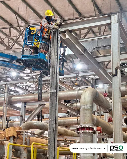 Registro do projeto — Montagens elétricas industriais de nova fábrica de bebidas em MG