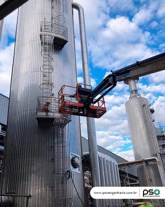 Registro do projeto — Montagens elétricas industriais de nova fábrica de bebidas em MG