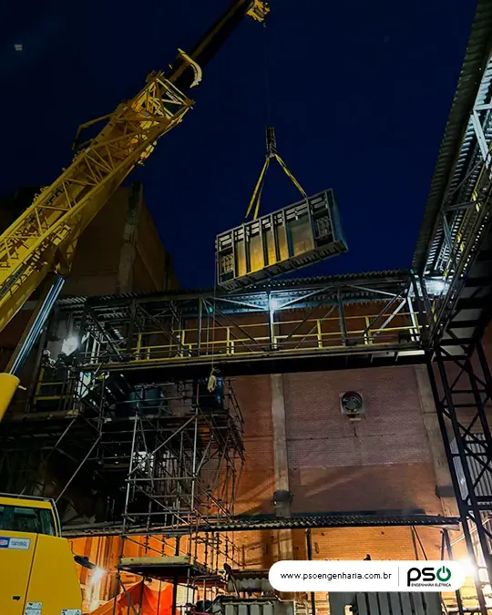 Registro do projeto — Substituição de painel de acionamento industrial em fábrica de celulose