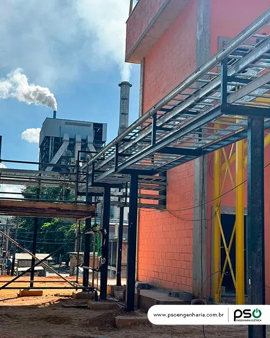 Registro do projeto — Montagem de infraestrutura para subestação de 138 kV no setor de celulose