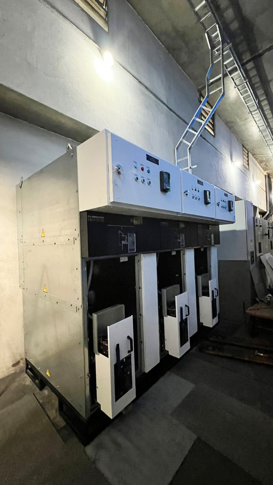 Painel elétrico industrial